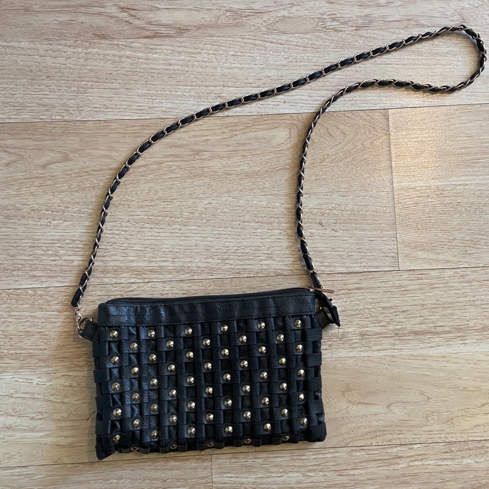Studded Shoulder Bag